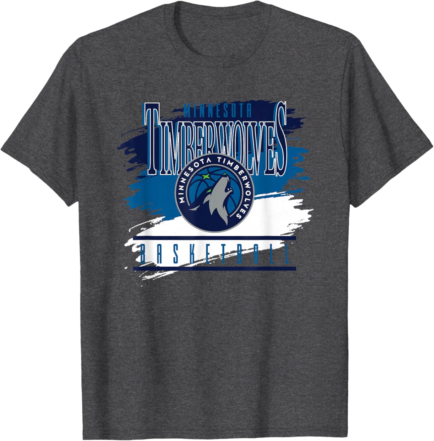NBA Minnesota Timberwolves Spilled Paint T-Shirt for Fans and Supporters - 2