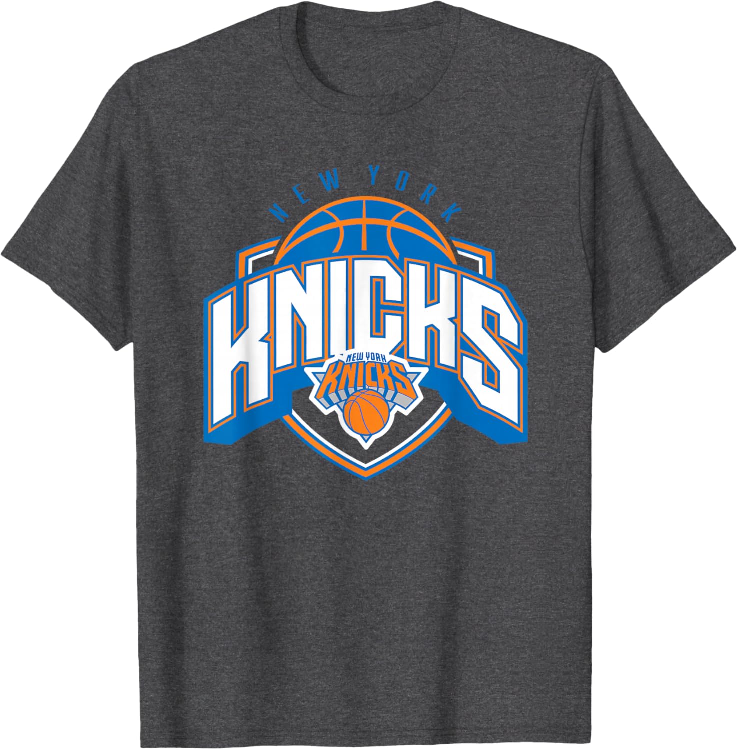 Official NBA New York Knicks Hang Time T-Shirt for Fans and Players - 3
