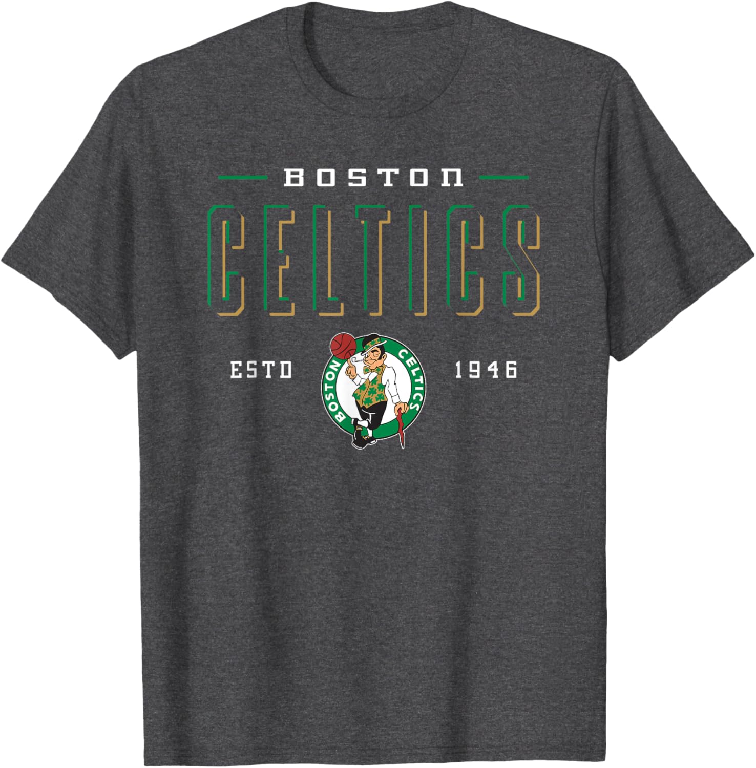 NBA Boston Celtics Negative Space T-Shirt for Fans and Fashion Lovers - 3