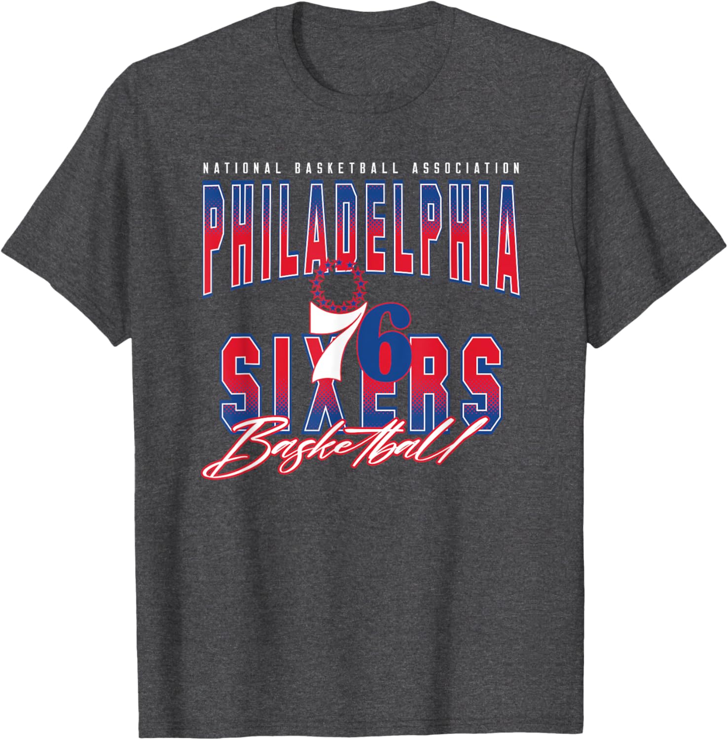 NBA Philadelphia 76ers Fade Out T-Shirt for Fans - Stylish Game Day Apparel - 2