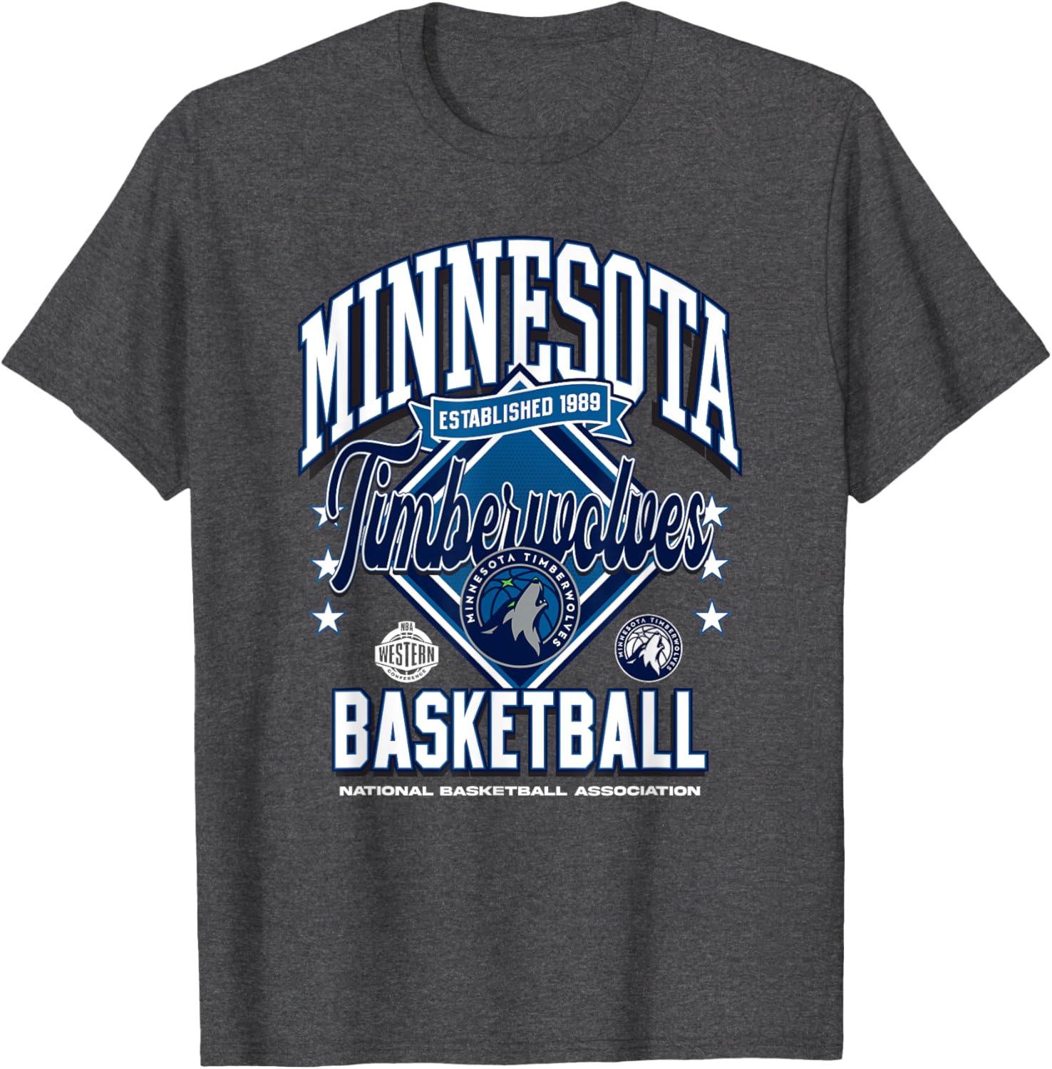 NBA Minnesota Timberwolves Tip Off T-Shirt for Fans and Players - 1