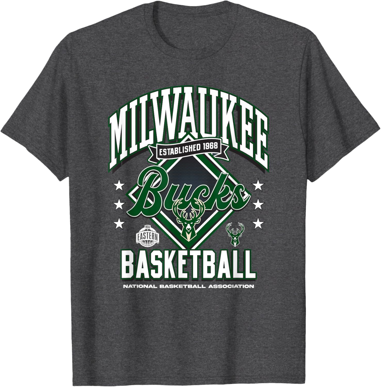 NBA Official Milwaukee Bucks Tip Off T-Shirt for Fans and Supporters - 2