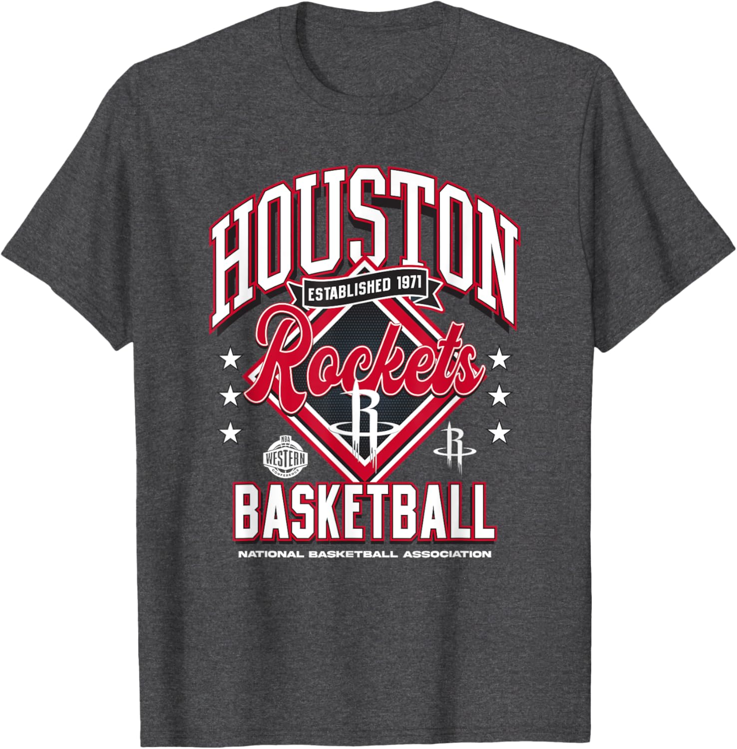NBA Official Houston Rockets Tip Off T-Shirt for Fans and Collectors - 1