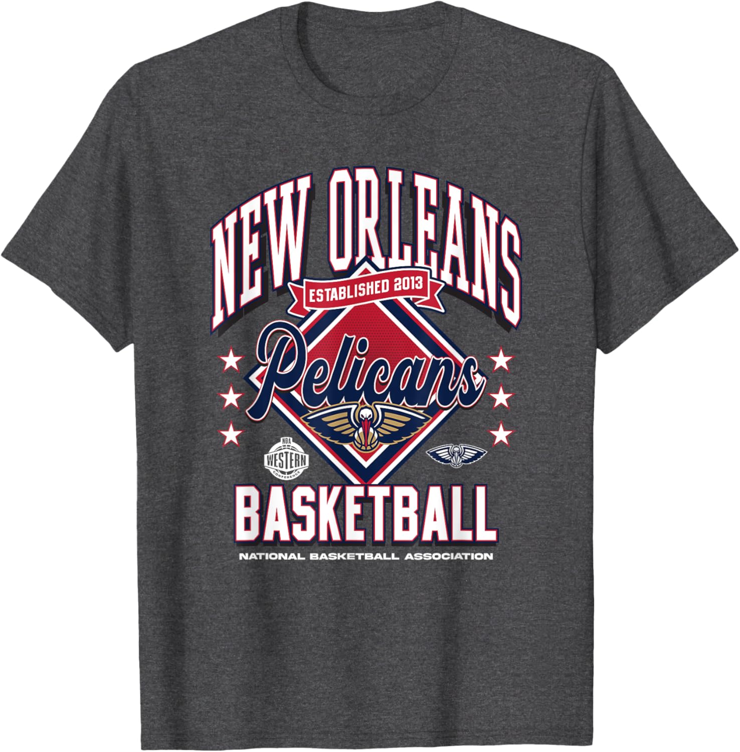 NBA New Orleans Pelicans Tip Off T-Shirt for Fans and Sports Lovers - 2