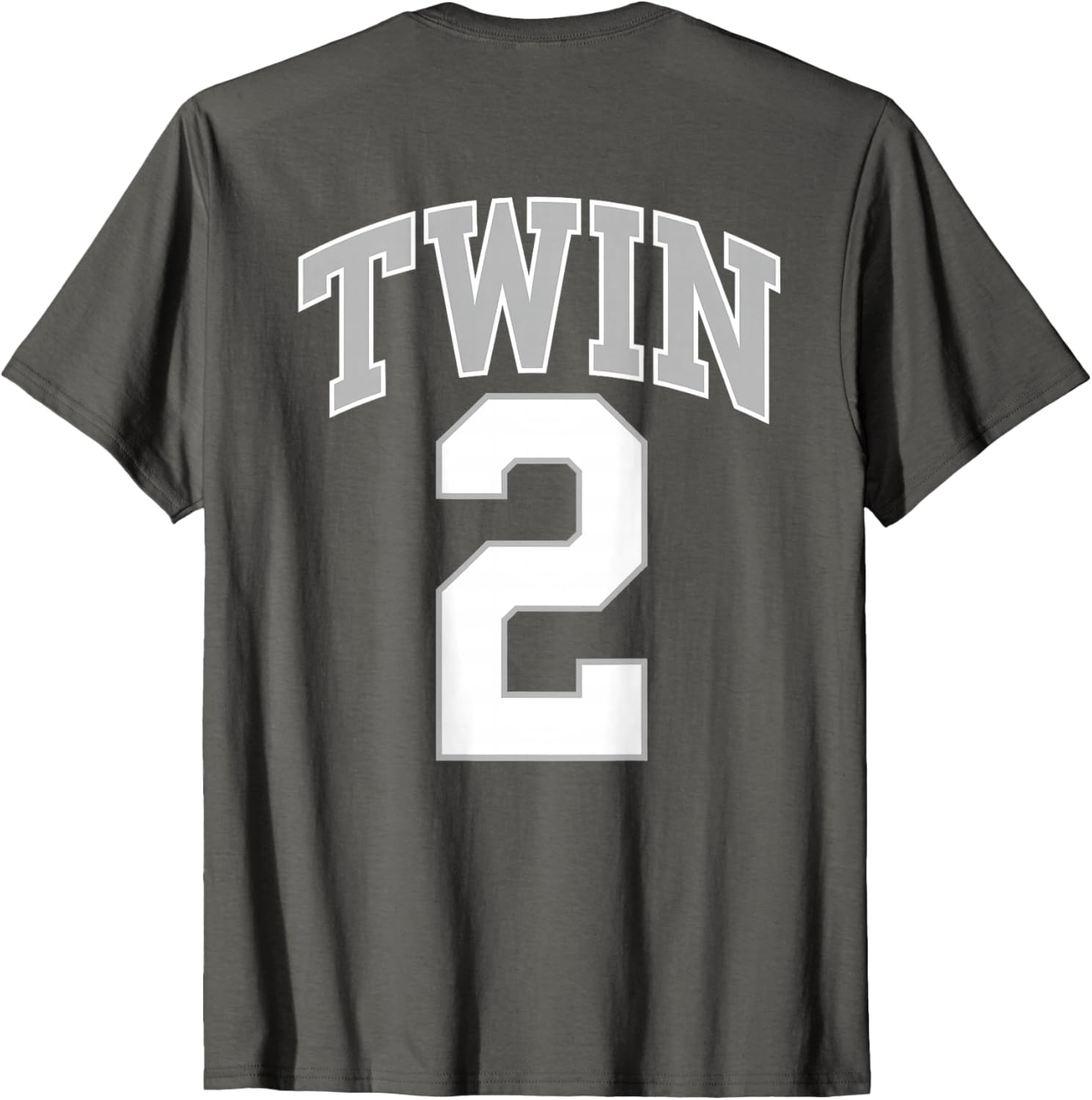 Matching Funny TWIN 1 and TWIN 2 Adult and Kids Jerseys T-Shirt Set - 2