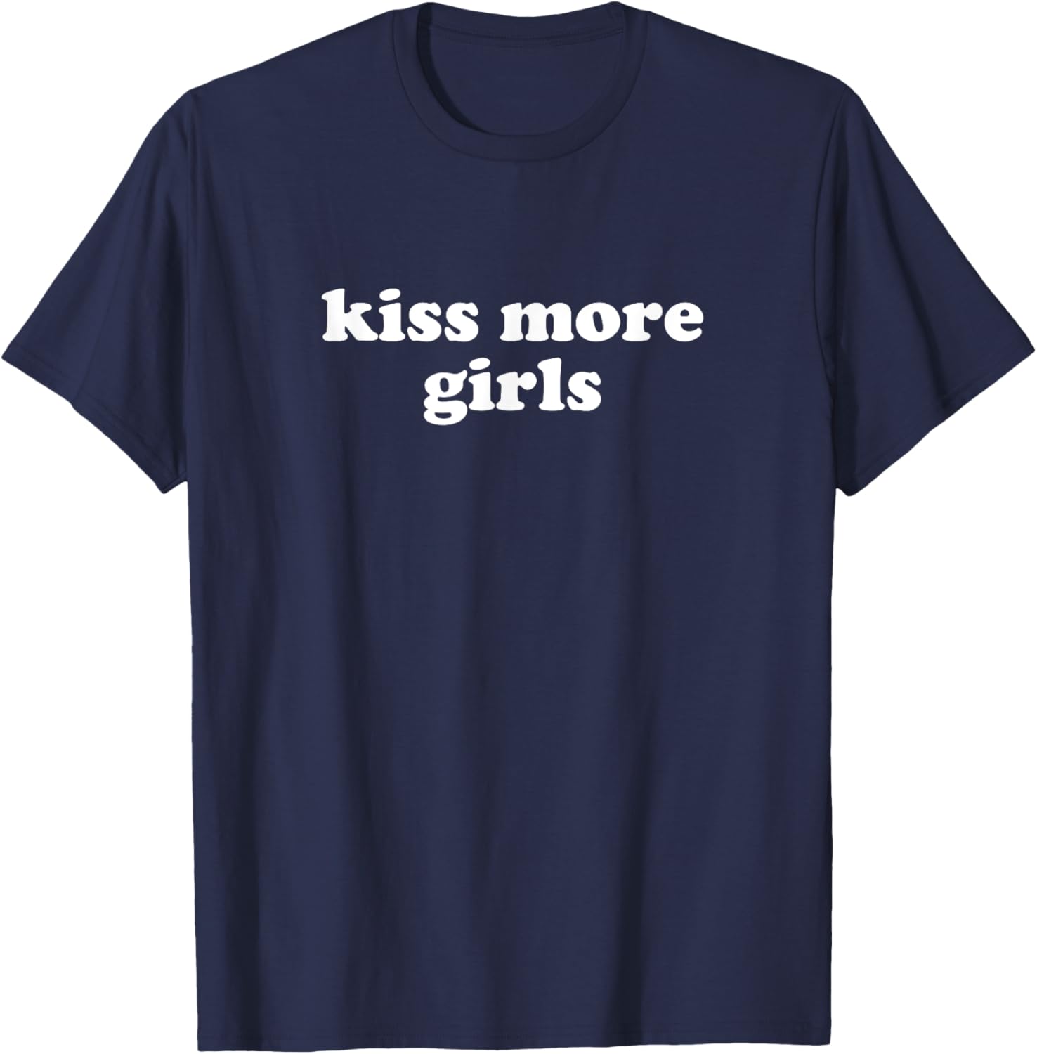 Kiss More Girls Y2K Aesthetic T-Shirt for Fun and Trendy Style - 8