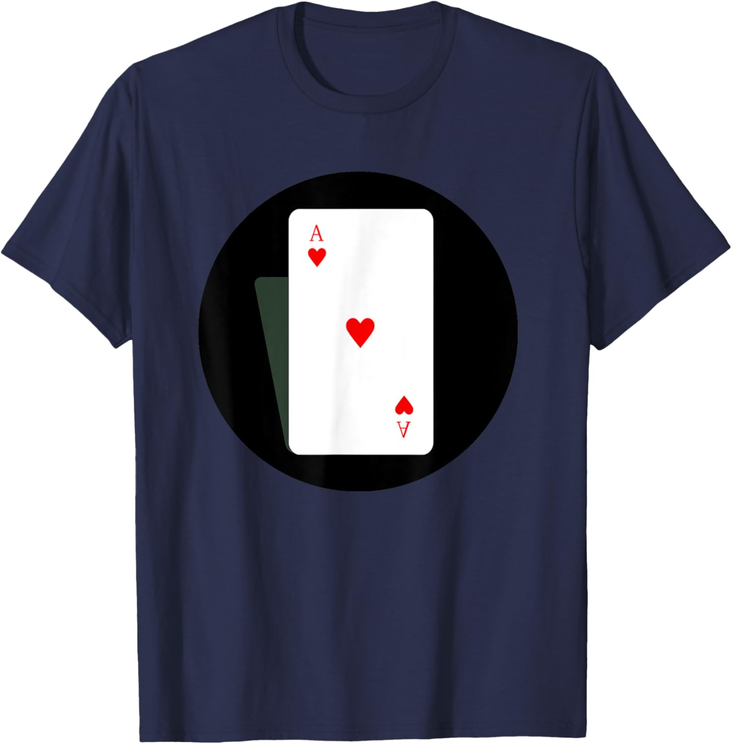 Ace of Hearts T-Shirt for Stylish Comfort in Clothing and Accessories - 4