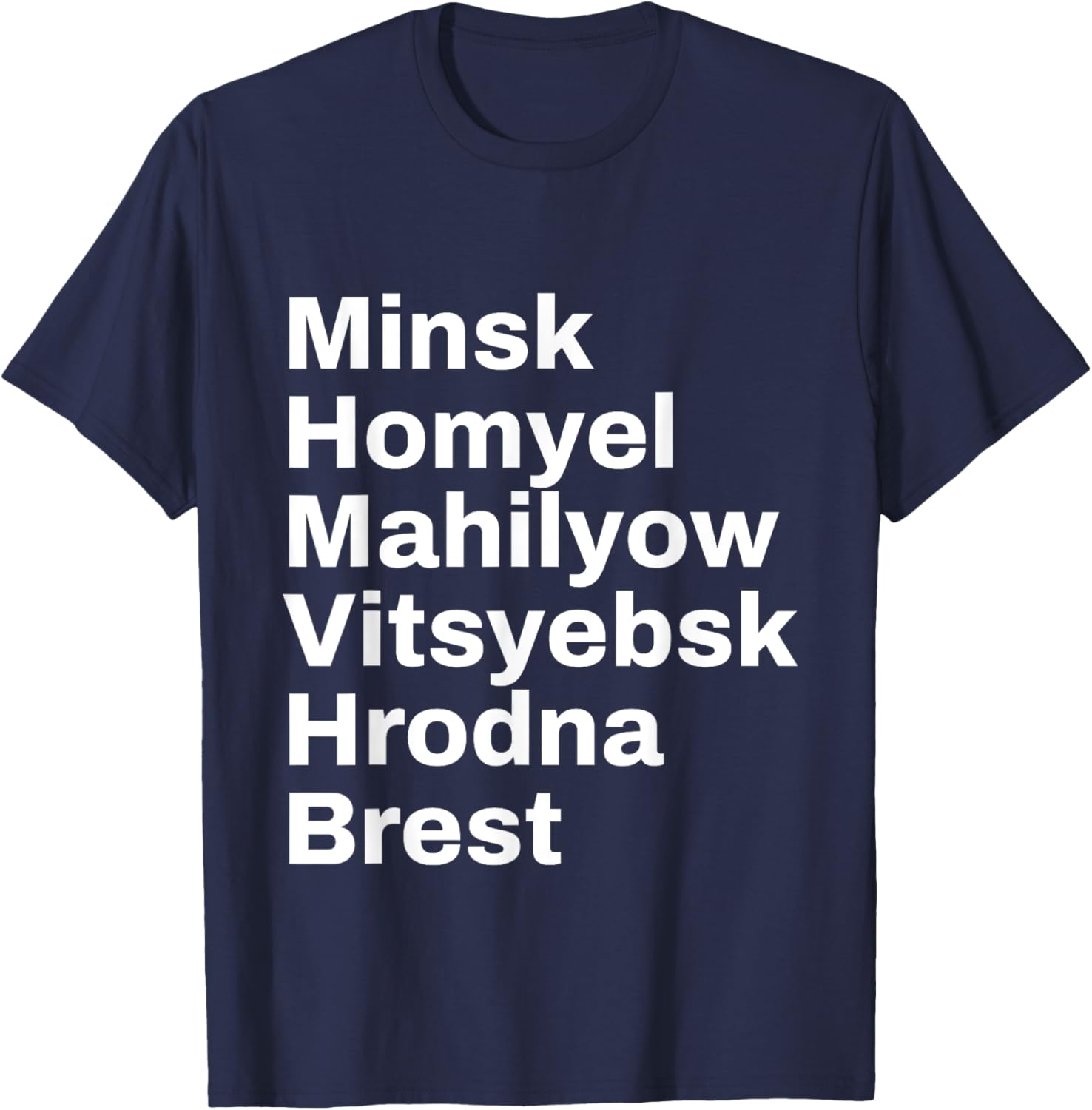Belarus Cities Travel T-Shirt Perfect for Adventurers and Travelers - 11