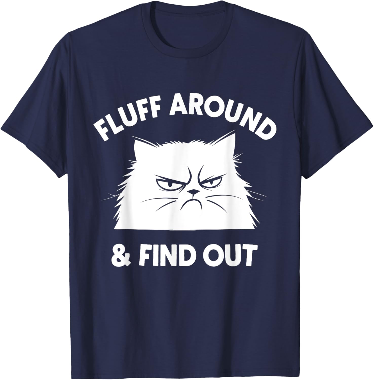 Funny Cat Lady Quote T-Shirt Gift for Cat Lovers of All Ages - 2