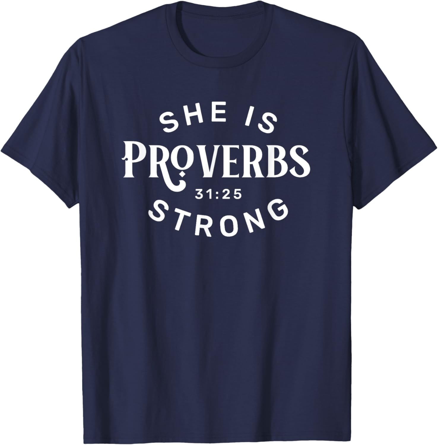 She is Strong T-Shirt for Women – Empowering Fashion Statement Tee - 3