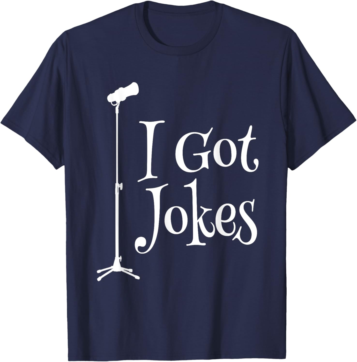 Funny Microphone Comedy T-Shirt for Improv and Stand-Up Comedians - 4