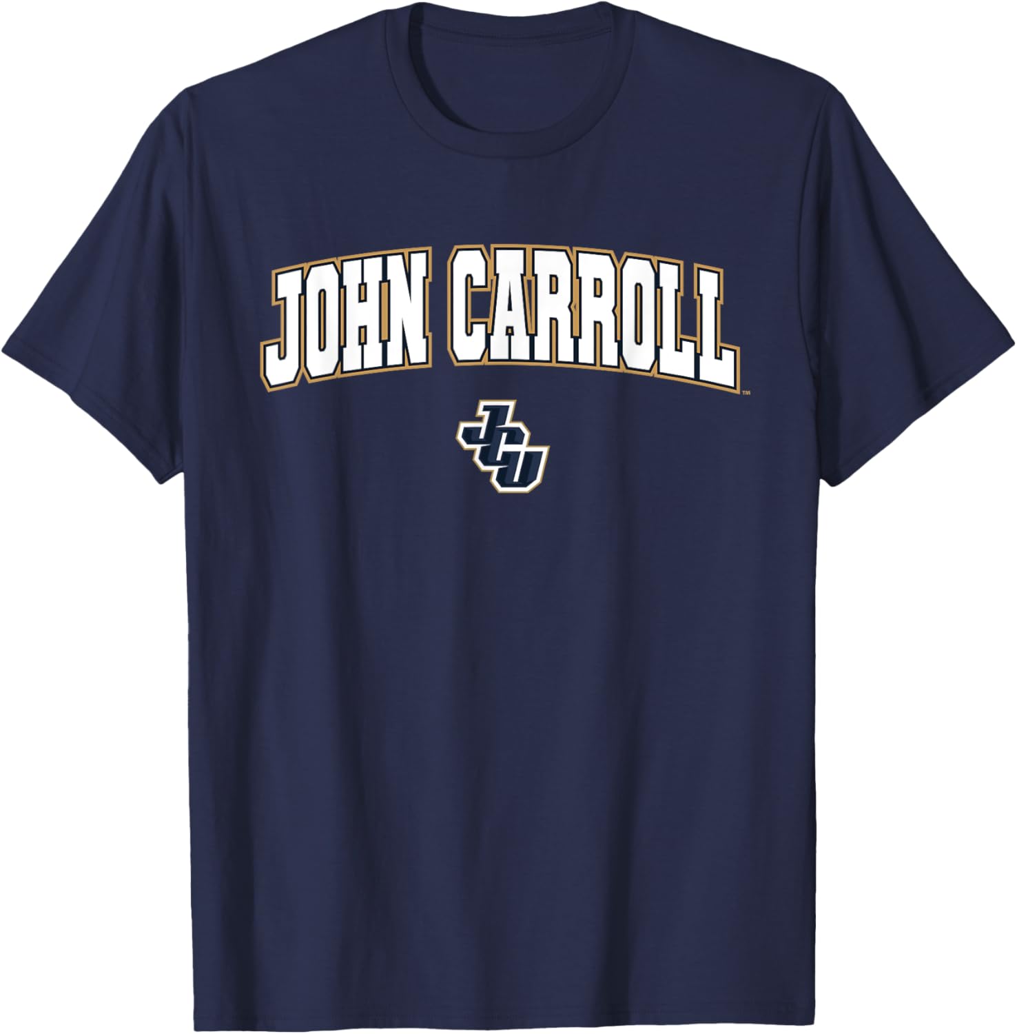 John Carroll University Blue Streaks Arch Logo T-Shirt for Sports Fans - 1
