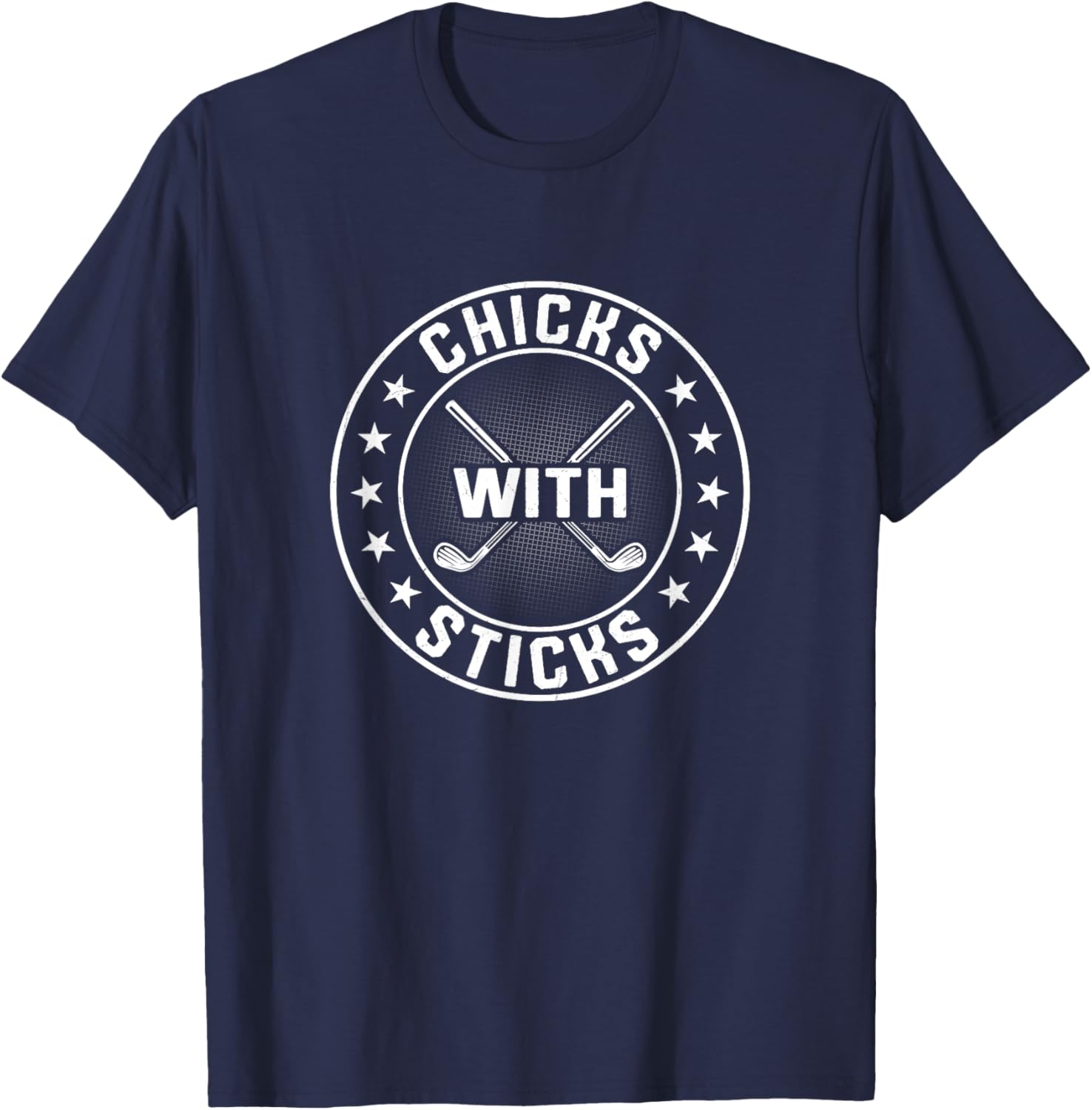 Chicks With Sticks Golf T-Shirt for Women – Fun Golfer Apparel - 26