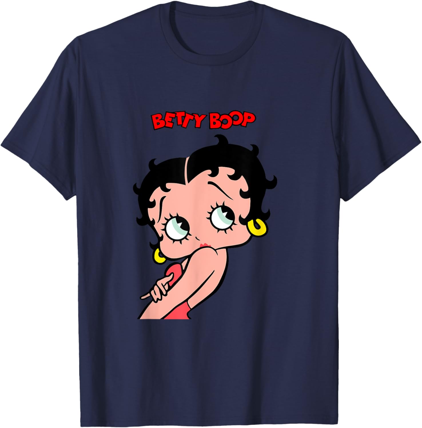 Betty Boop Vintage Sassy Portrait T-Shirt for Fun Fashion Lovers - 14