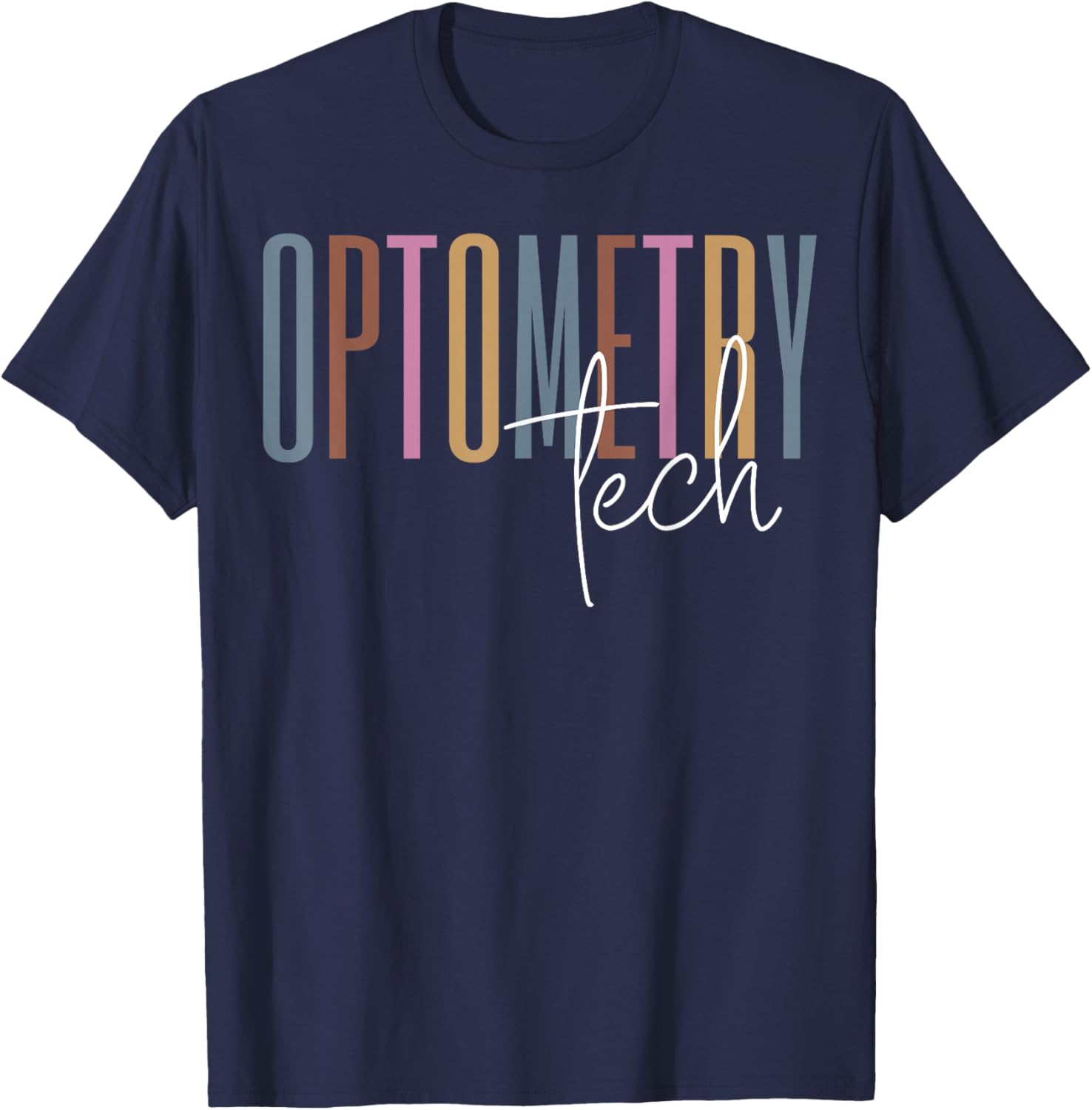 Retro Optometry Tech T-Shirt for Optometrists and Ophthalmologists - 3