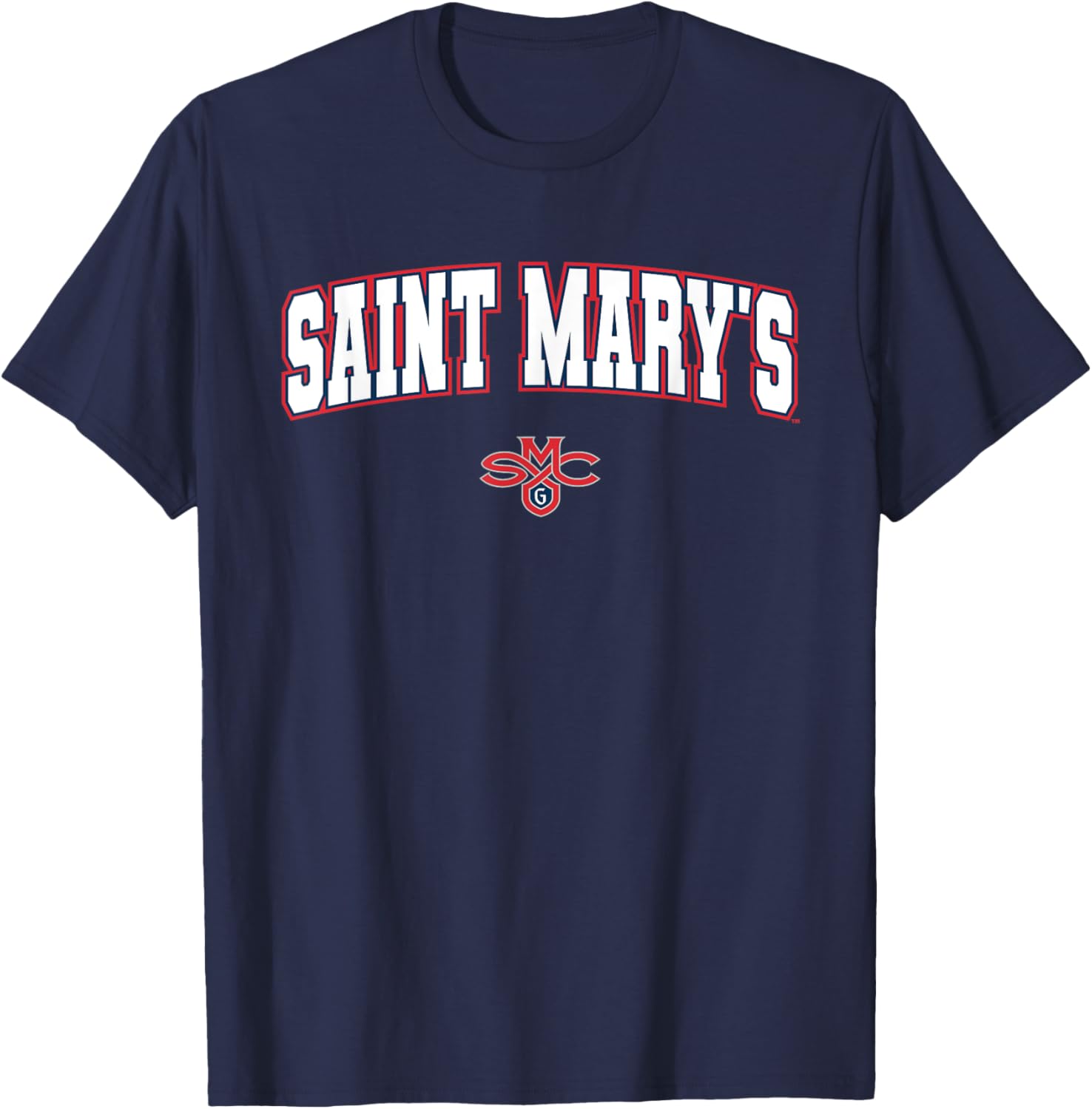 Saint Mary's College Gaels Arch Logo T-Shirt for Sports and Outdoors Fun - 1