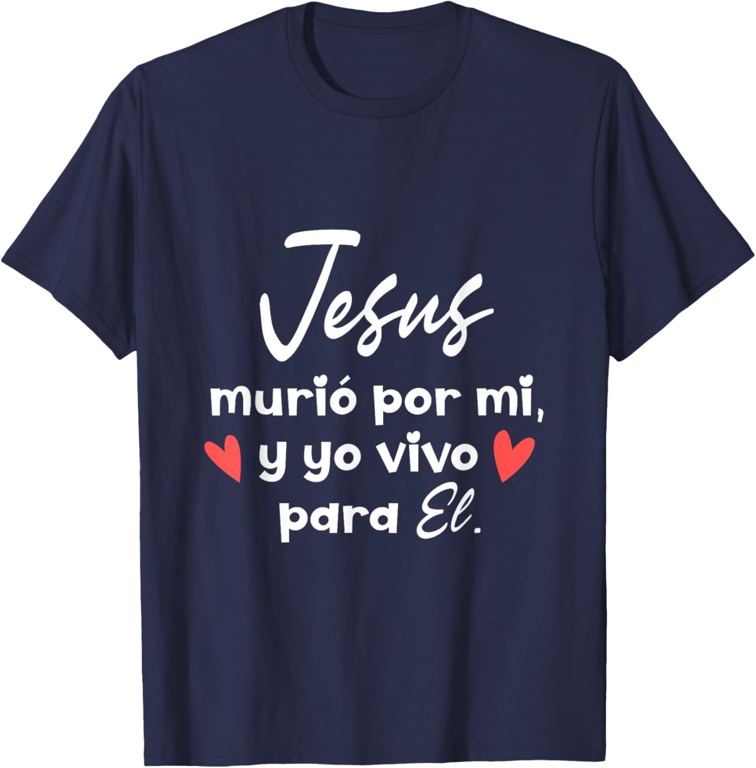 Inspirational Jesus Died For Me Christian T-Shirt for Faithful Living - 4