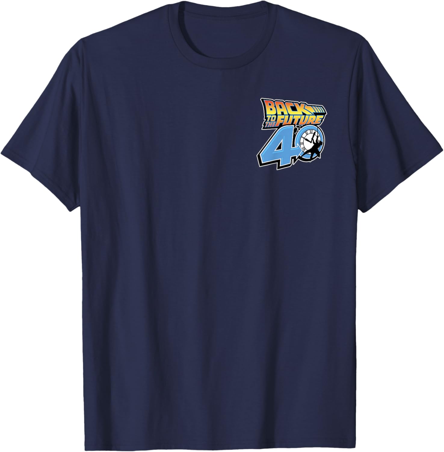 Back To The Future 40th Anniversary Time Machine POV T-Shirt for Fans - 9