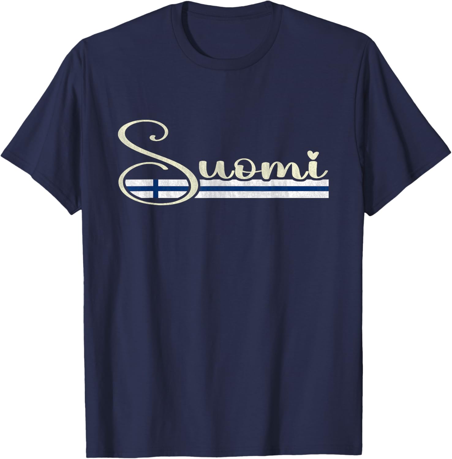 Suomi Finland Script T-Shirt Stylish Clothing for Proud Finns - 2