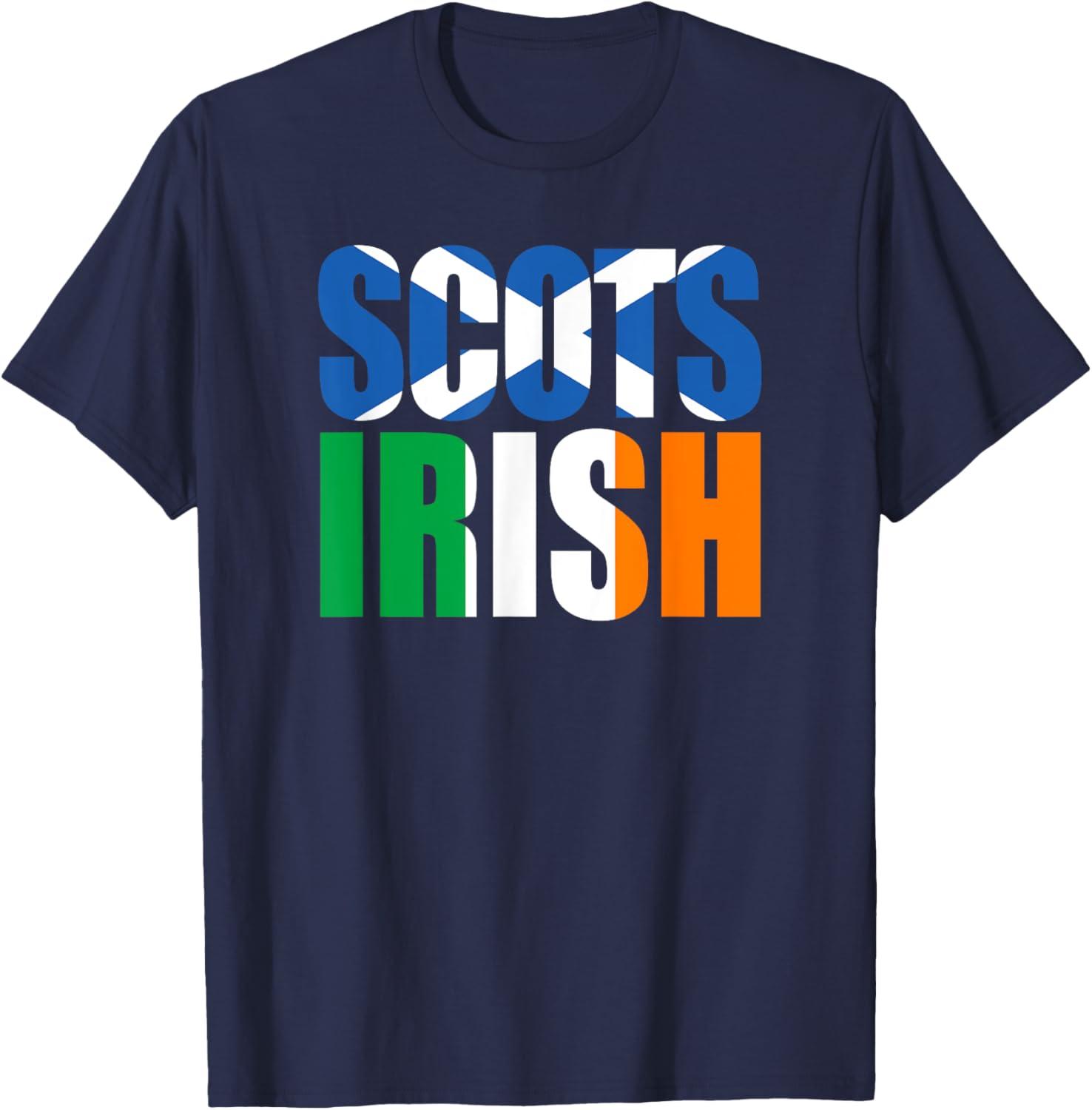 Scots Irish Flag T-Shirt Celebrate Scotland and Ireland Pride in Style - 5