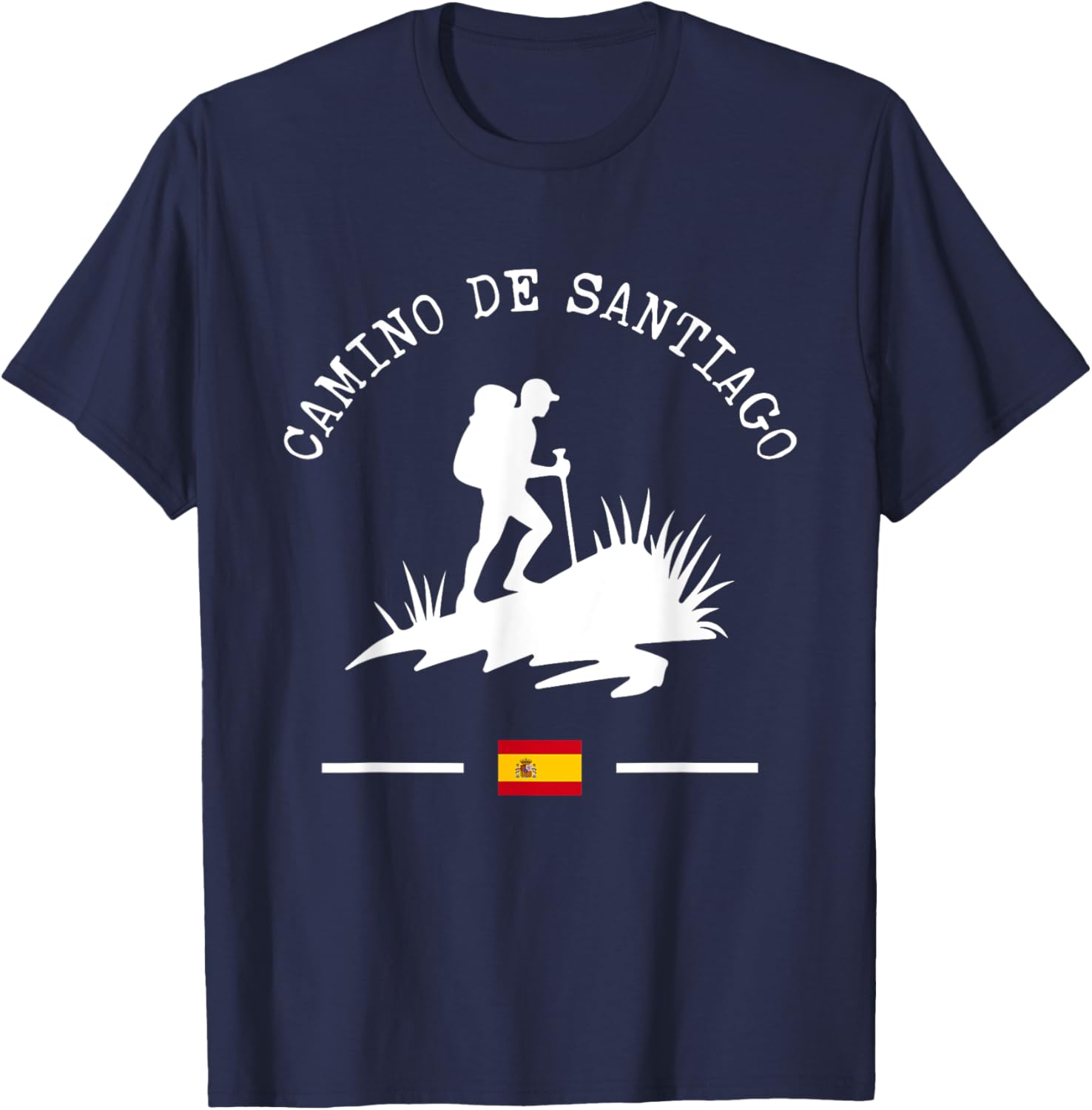Camino de Santiago Hiker Trekking T-Shirt for Pilgrims and Adventurers - 9