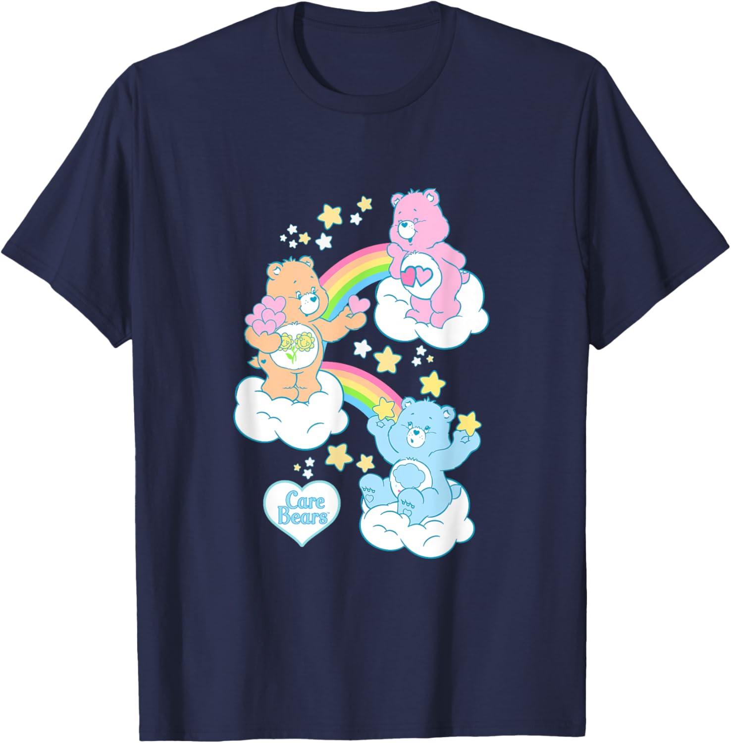 Care Bears Rainbow Kingdom Original Bear T-Shirt for Fun Stylish Wear - 6