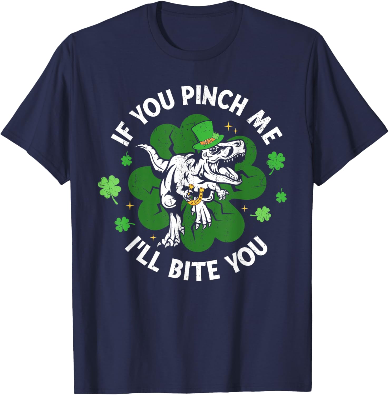 Funny Dinosaur T-Shirt for Men and Women - If You Pinch Me I'll Bite You - 16
