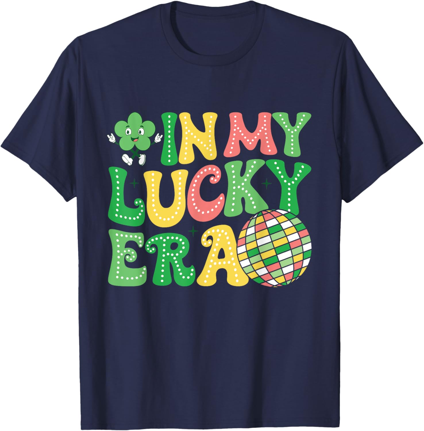 Funny St Patricks Day Shamrock T-Shirt for Kids - Lucky Era Design - 25