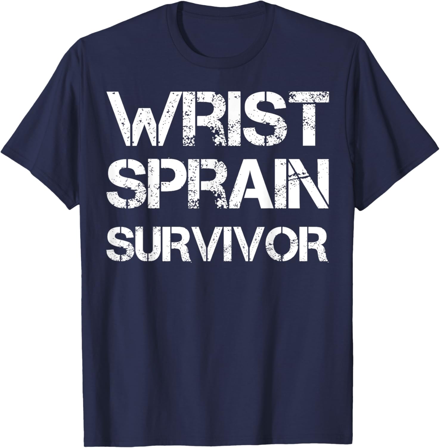 Wrist Sprain Survivor T-Shirt for Comfort and Recovery Support - 2
