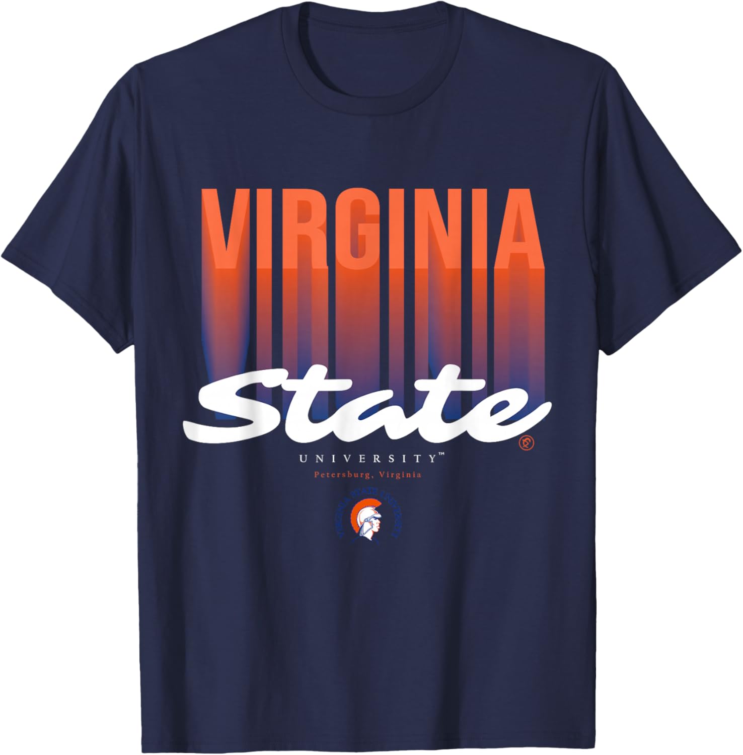 VSU Fade T-Shirt - Virginia State University Yard Essentials Apparel - 5