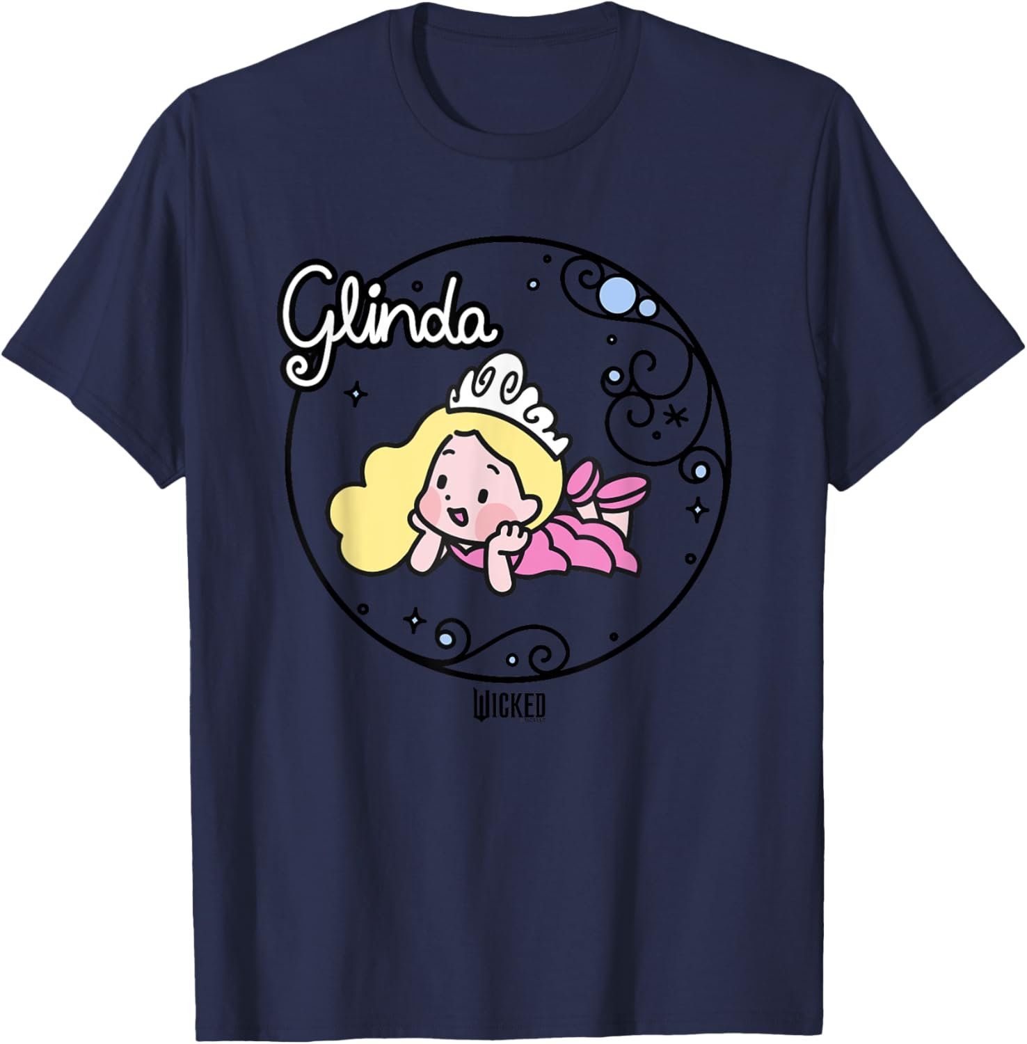 Wicked Glinda Daydreaming Cartoon T-Shirt for Fun Fashion Lovers - 6