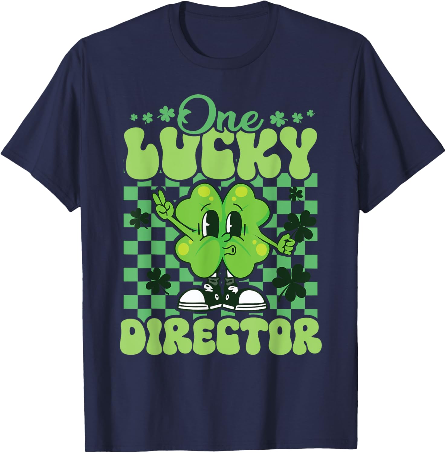 One Lucky Director T-Shirt for Fun and Trendy Casual Outfits - 1