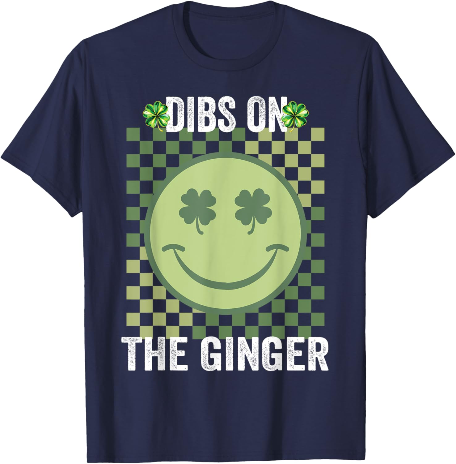 Dibs on the Ginger St Patrick's Shamrock T-Shirt for Women and Girls - 20