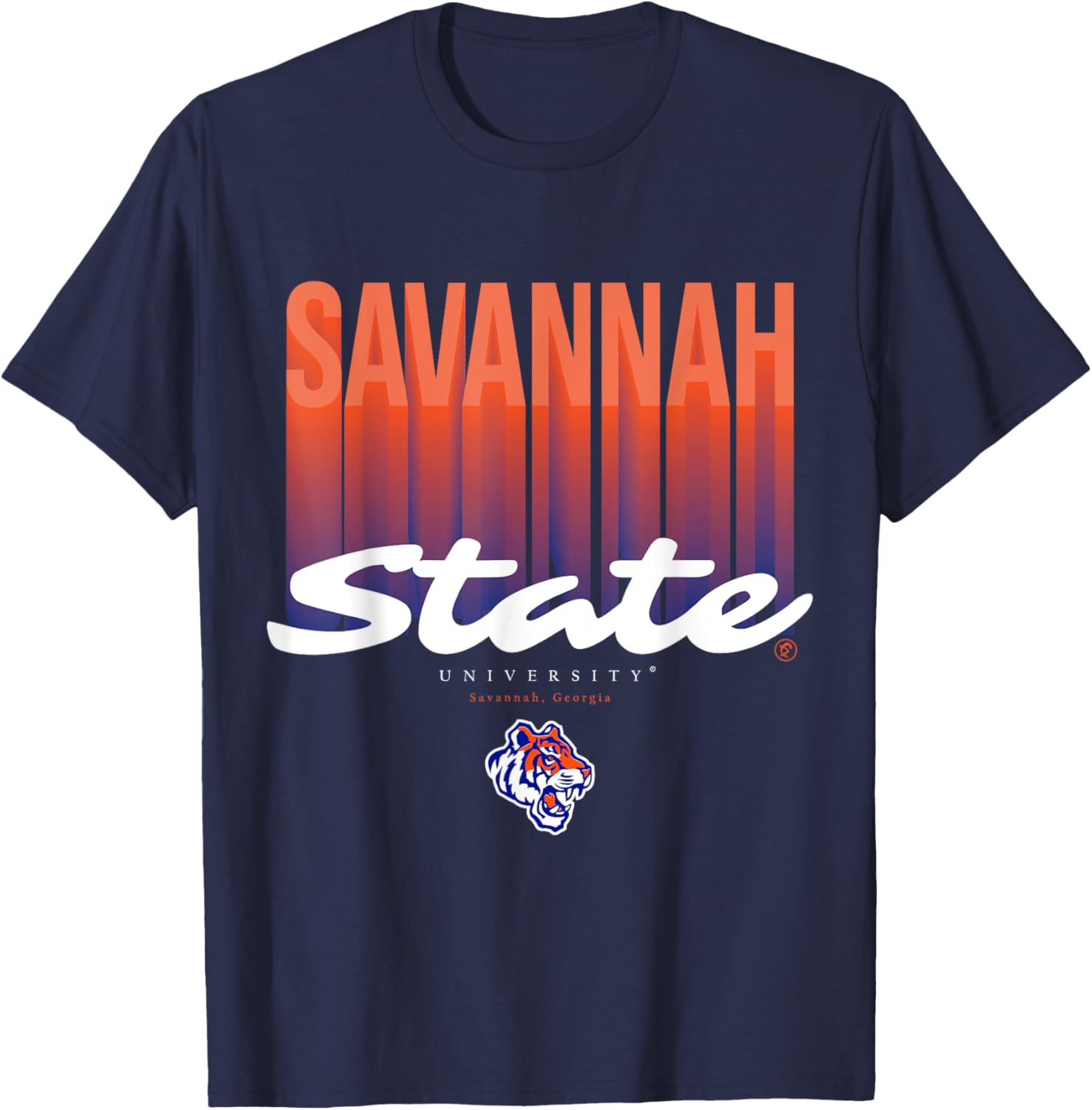 Savannah State University Fade T-Shirt - Stylish SSU Apparel for Fans - 6