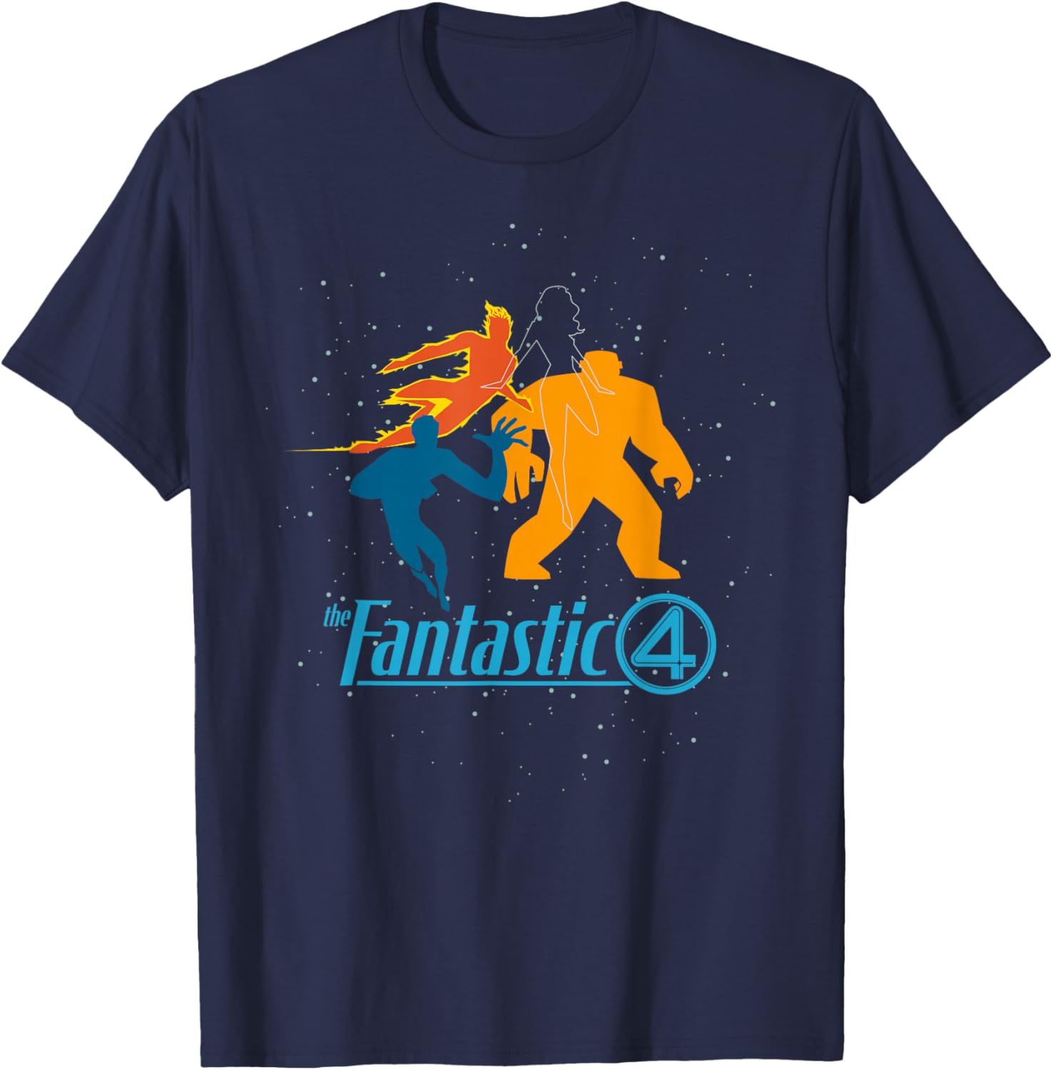 Marvel Studios Fantastic Four Team Logo T-Shirt for Fans and Collectors - 2