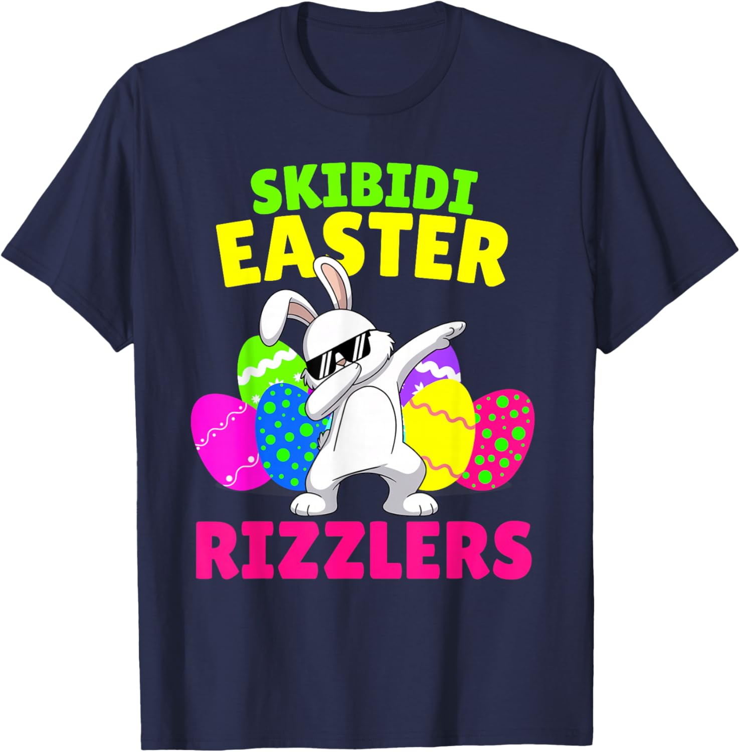 Skibidi Easter T-Shirt for Gen Alpha Tweens - Fun Rizzler Design - 19