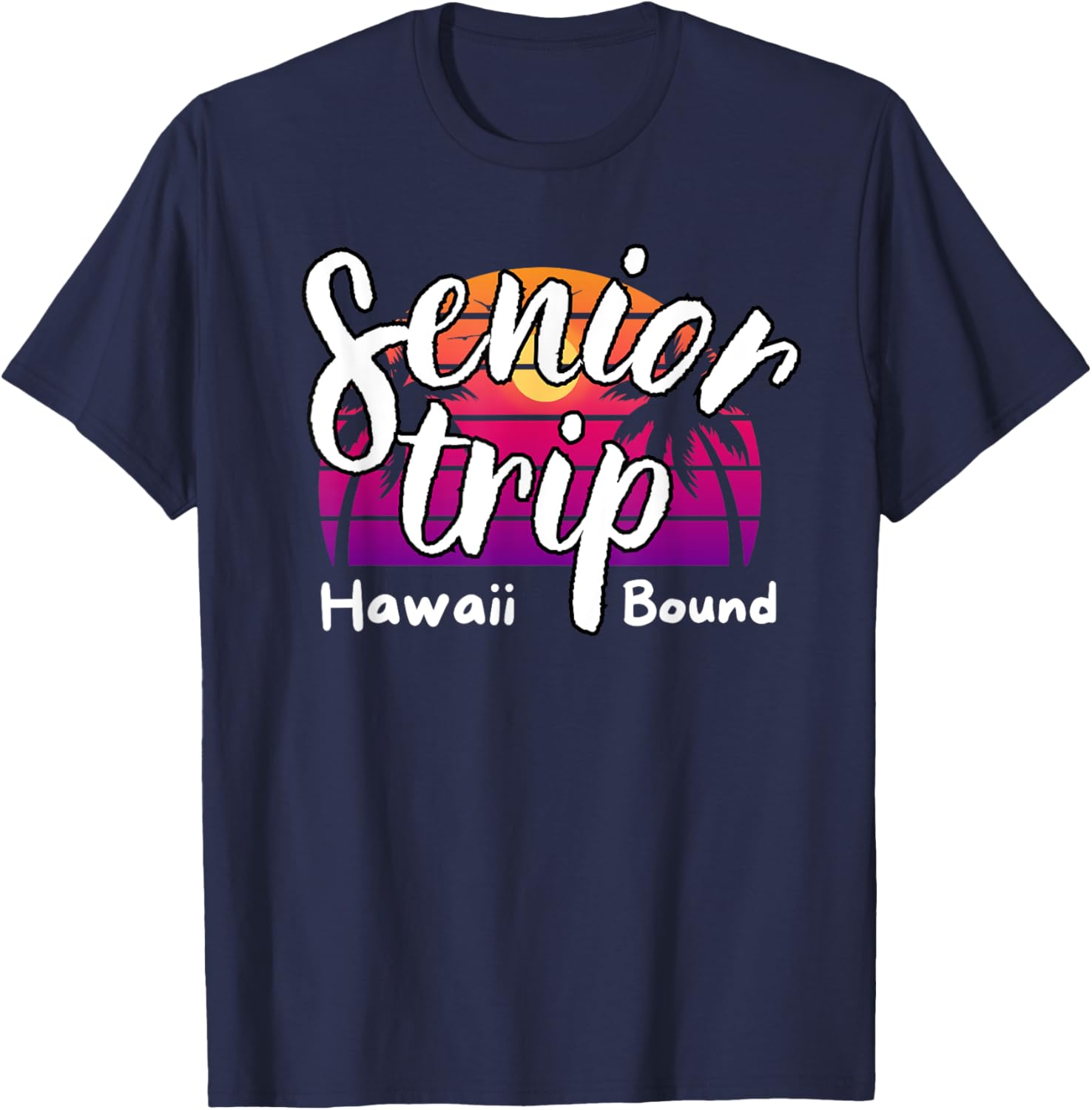 Senior Trip Hawaii Bound Tropical Family Vacation T-Shirt 2025 - 15