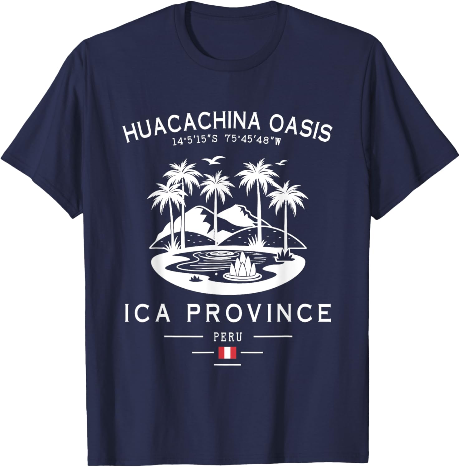Huacachina Oasis T-Shirt Perfect for Adventure Lovers in the Peruvian Desert - 5