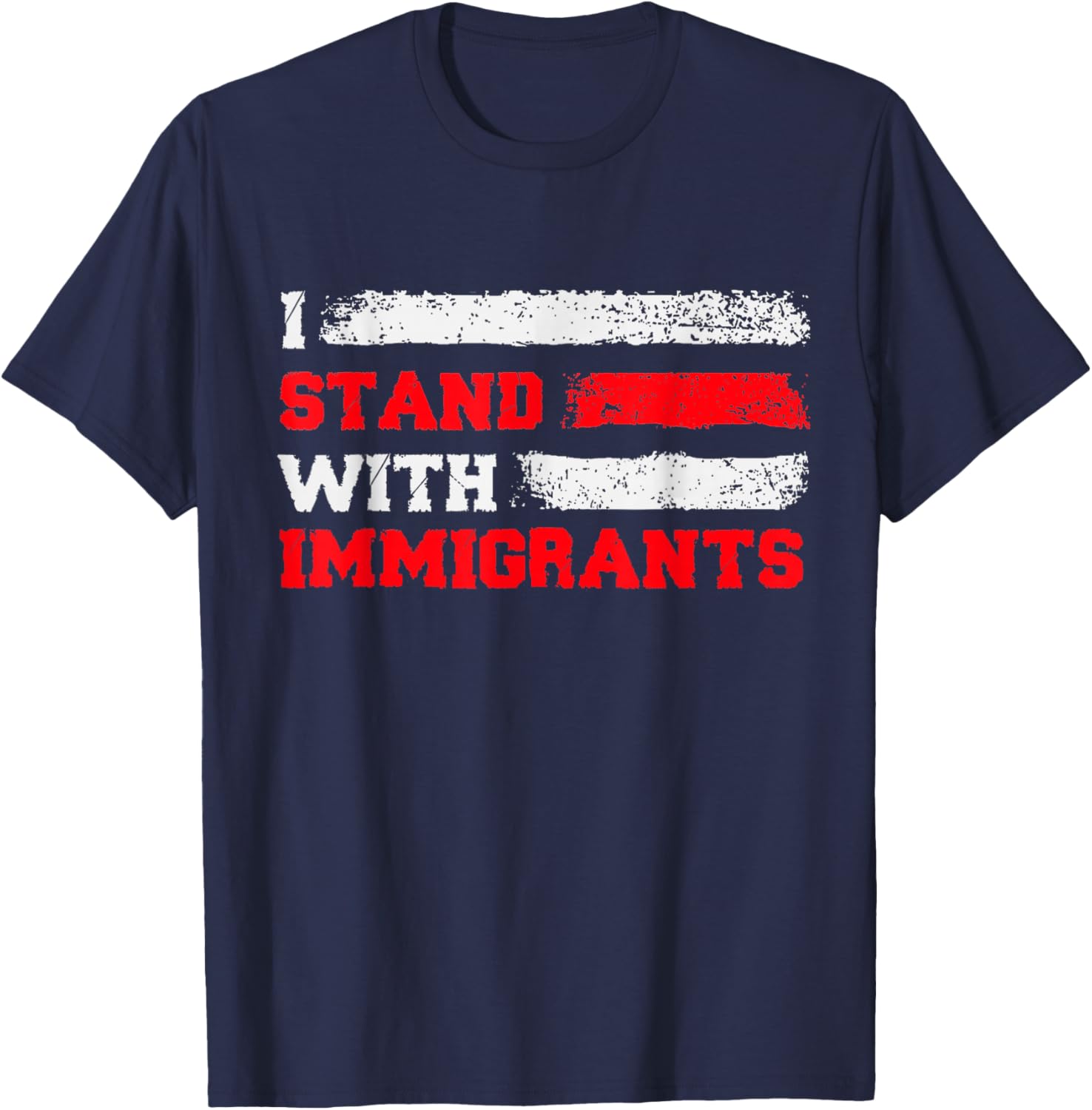 I Stand With Immigrants T-Shirt - Stylish Supportive Apparel for All - 3