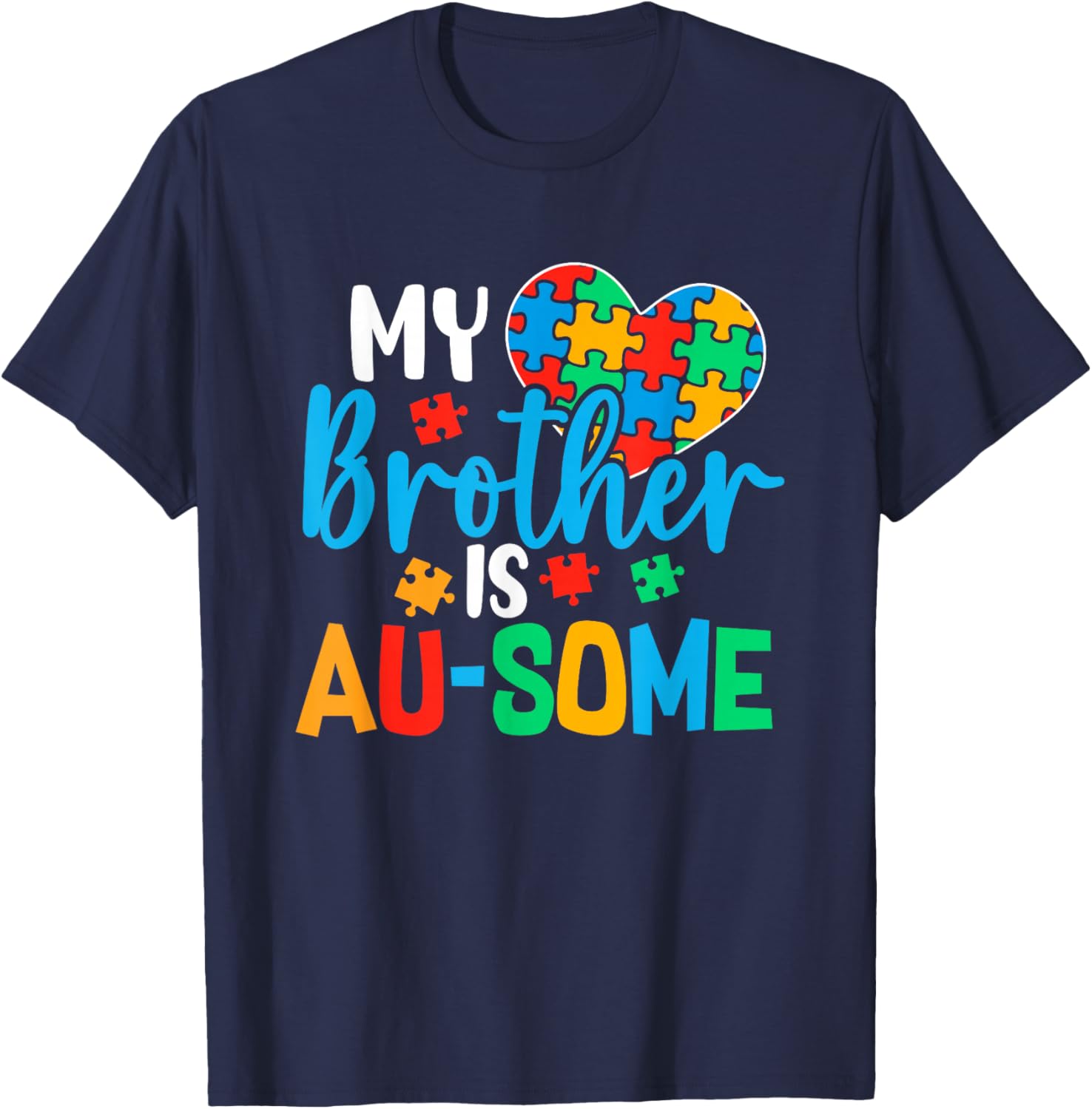 Autism Awareness Squad T-Shirt for Awesome Boys and Girls - 4