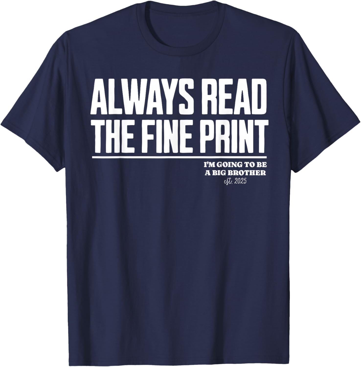 Big Brother 2025 Pregnancy Announcement T-Shirt for Fun Family Reveal - 1