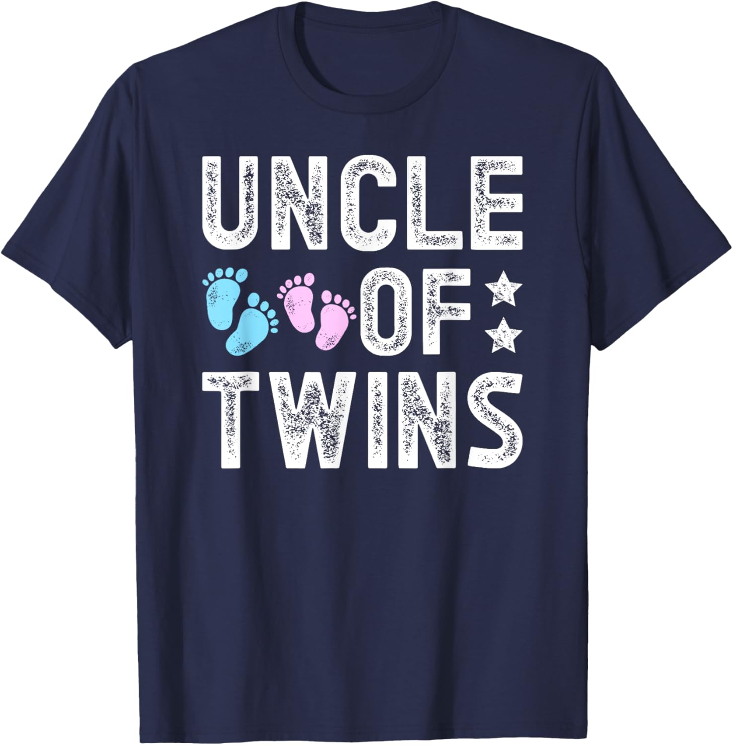 Proud Twin Uncle T-Shirt for Uncles of Twins - Fun and Stylish Design - 3