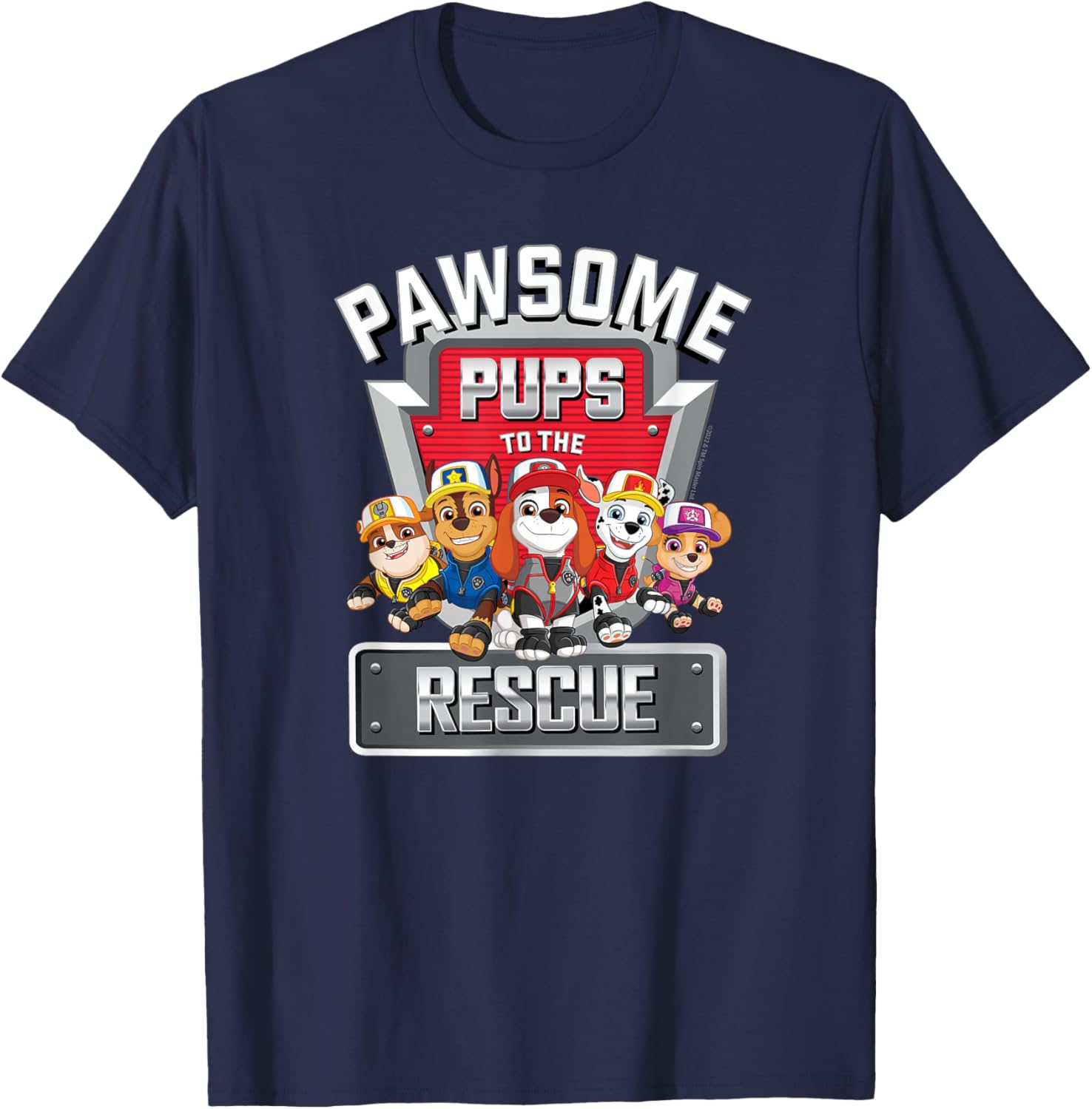 Paw Patrol Truck Pups Pawsome Pups Kids T-Shirt for Fun Adventures - 4