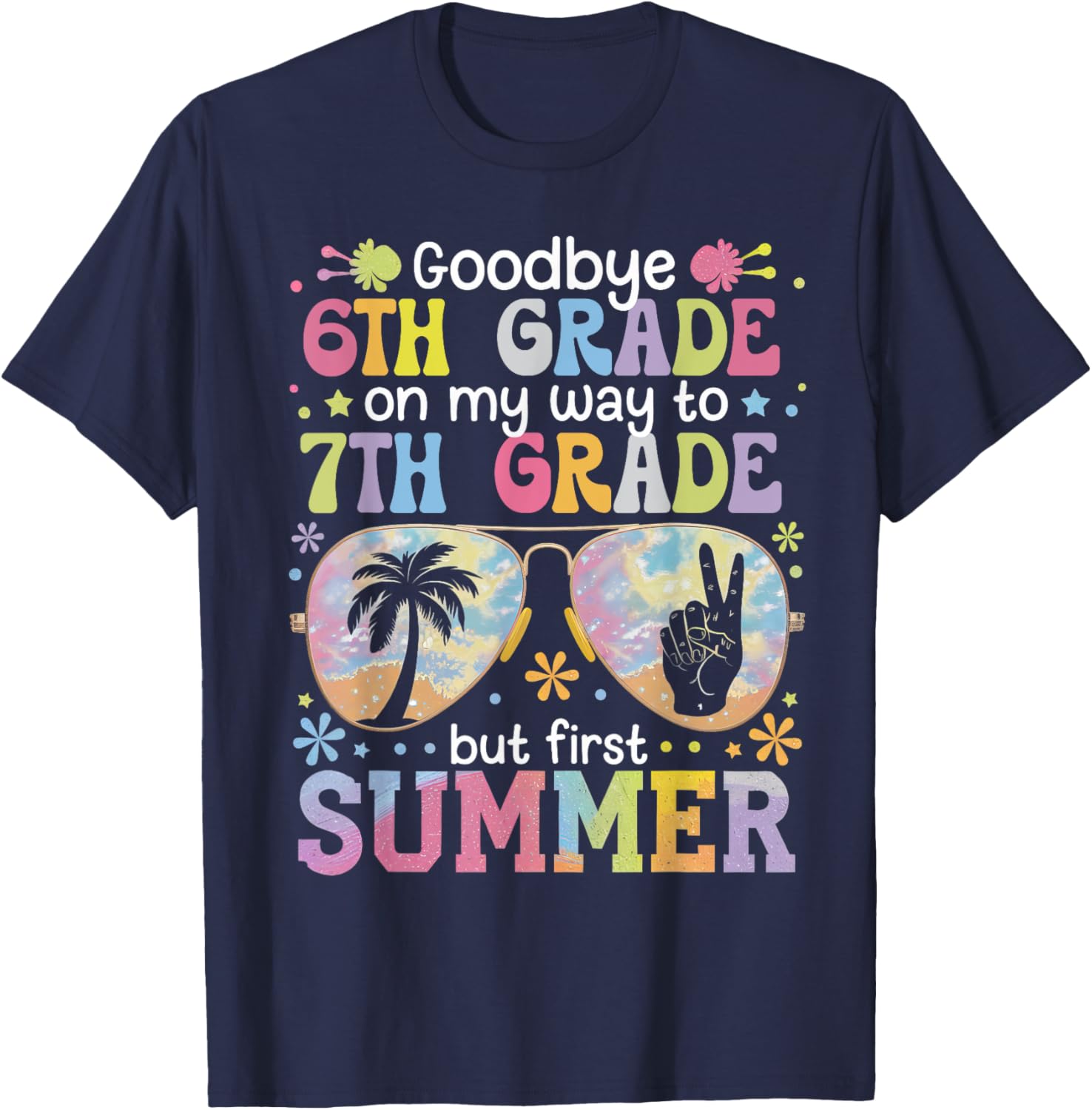 Goodbye 6th Grade T-Shirt Perfect for Last Day of School Celebrations - 9