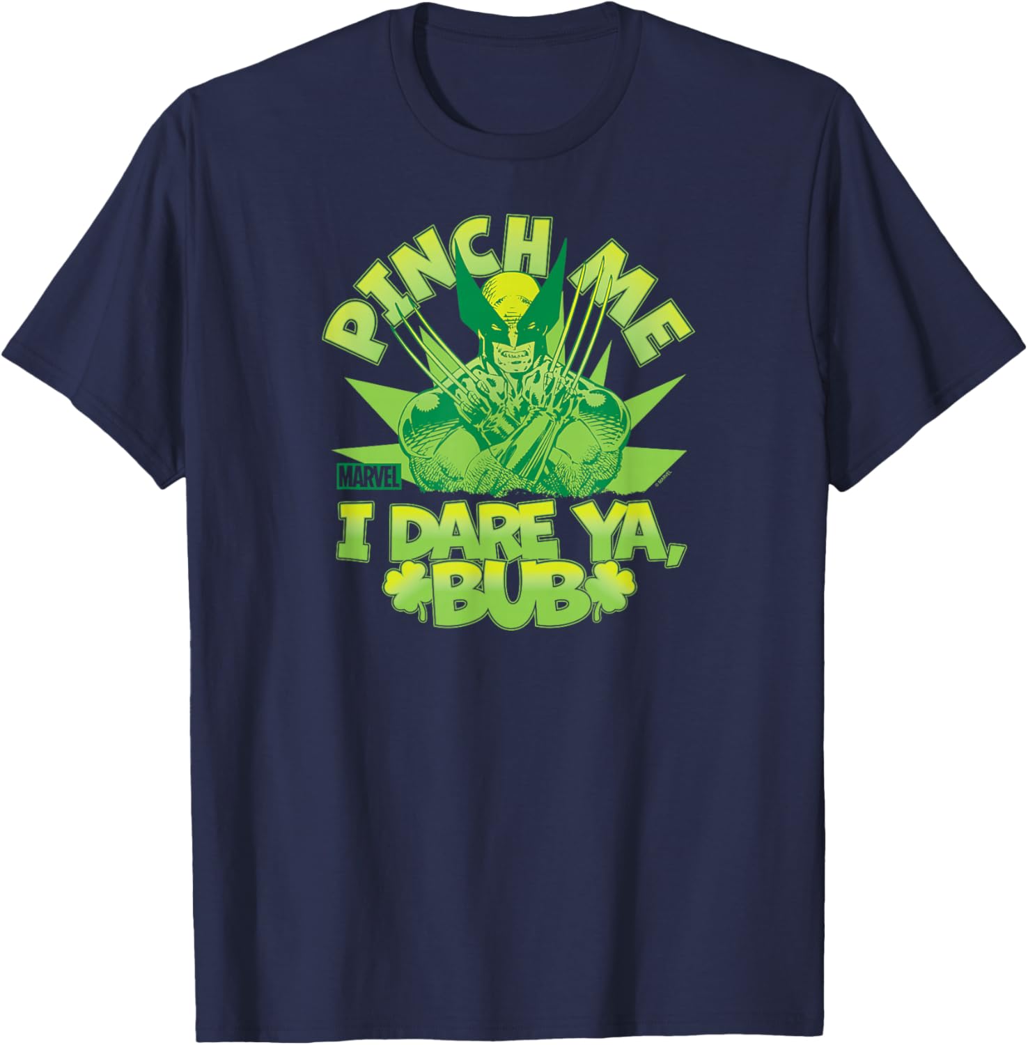 Wolverine St. Patrick's Day Pinch Me T-Shirt for Festive Fun - 9