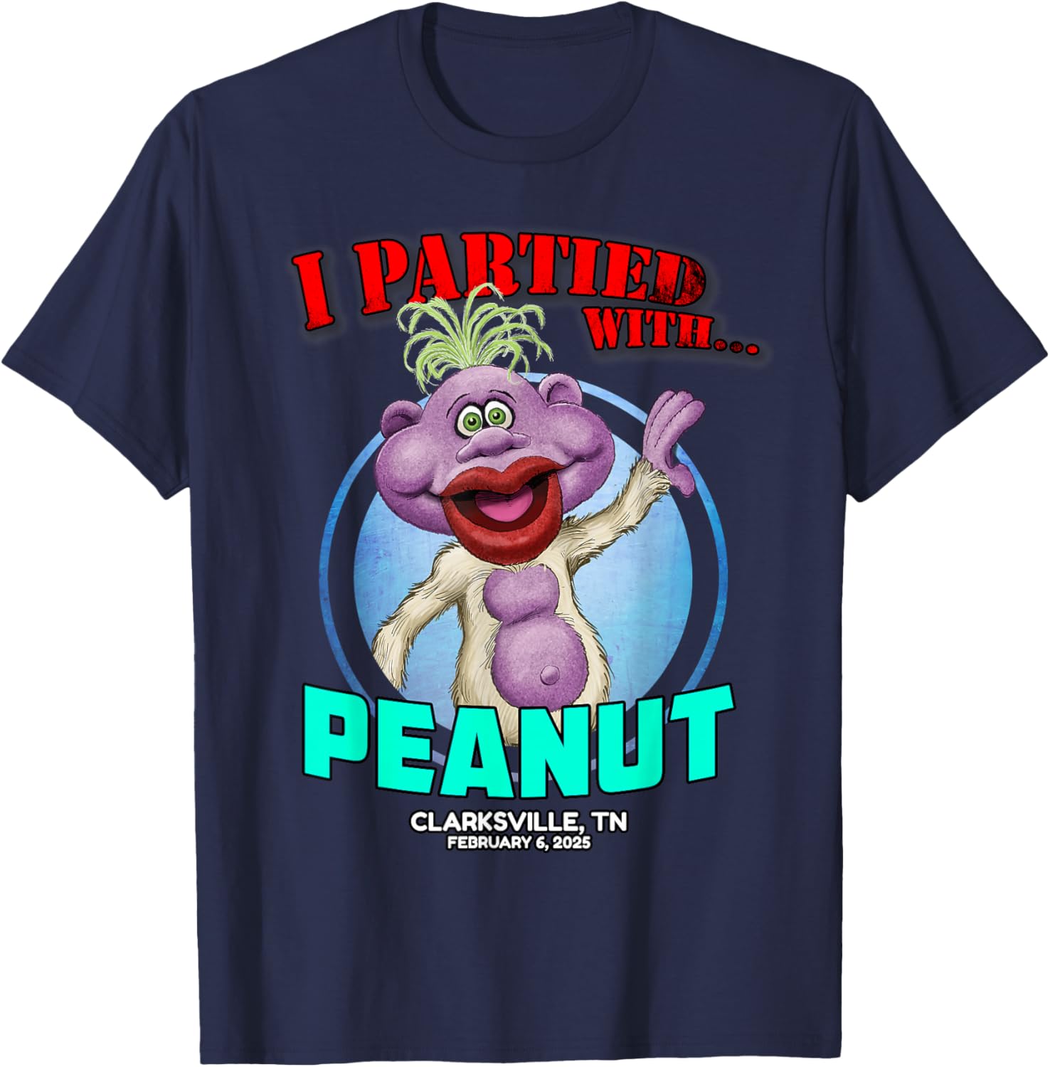 Peanut Clarksville TN 2025 T-Shirt Fun Gift for Peanut Lovers - 9