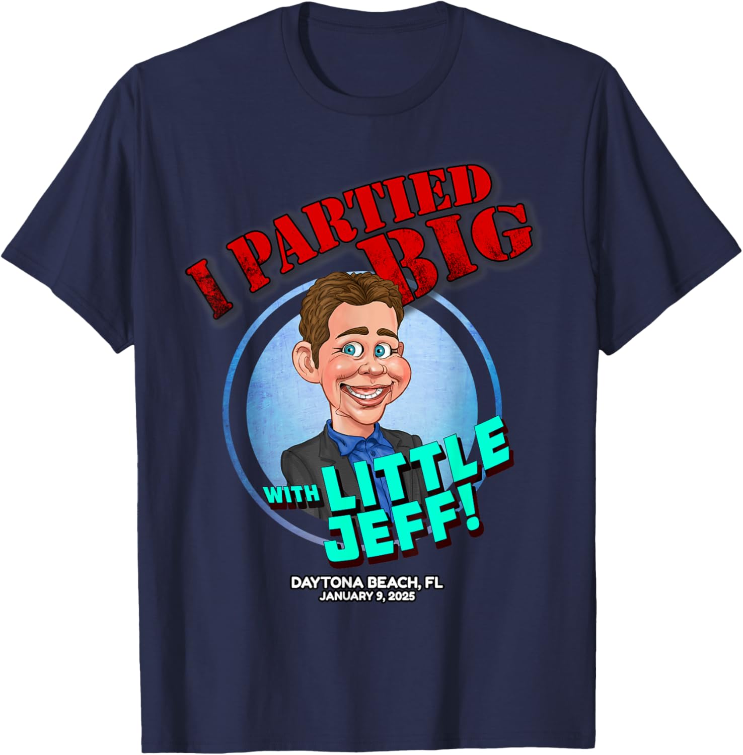 Little Jeff Daytona Beach T-Shirt for Men and Women - 2025 Casual Style - 7
