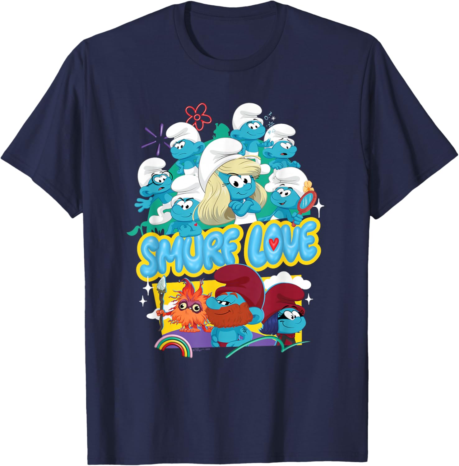 Smurfs Movie Smurf Love T-Shirt for Fun and Stylish Fans - 10