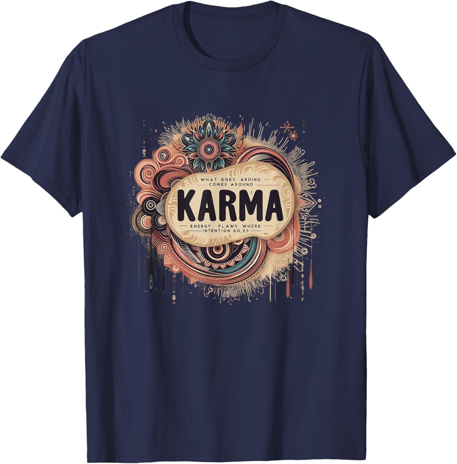 Inspirational Karma Quote Tee - Spread Positive Energy with Style - 10