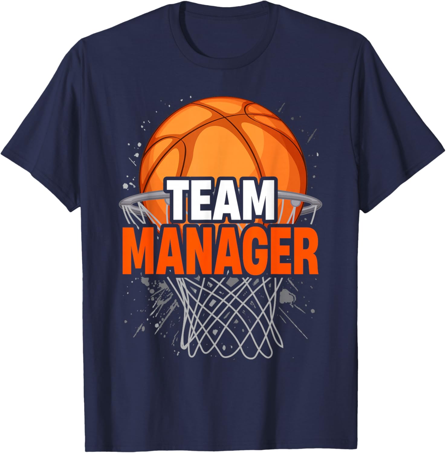 Basketball Team Manager T-Shirt for Sports Game Lovers and Fans - 15